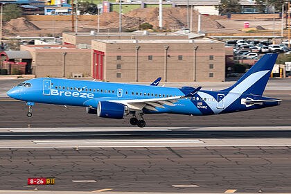 Breeze Airways aircraft