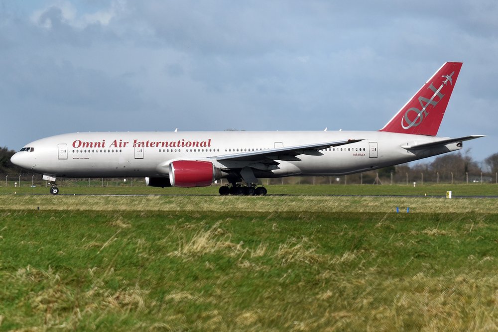 Omni Air International aircraft
